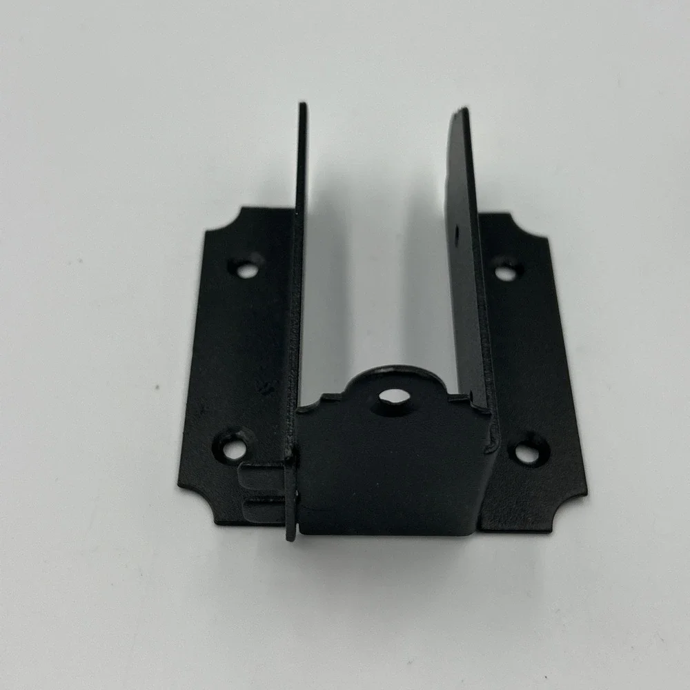 Black Powder Coated Joist Hanger Flush (4 per Pack) 2 Inch